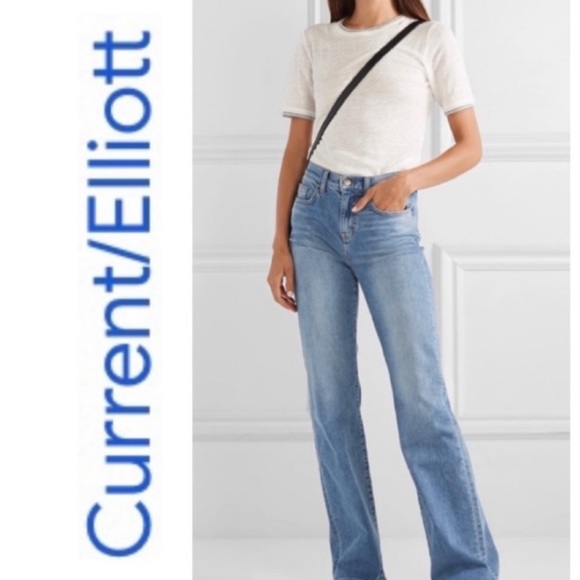 Current and Elliott Denim Jarvis Mid-Rise Flare 27 - Picture 10 of 10